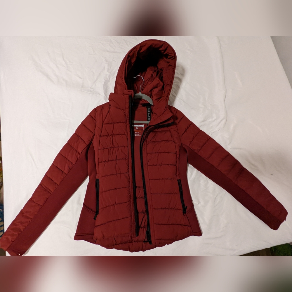 Bernardo Neo Active Double Up Hooded Puffer